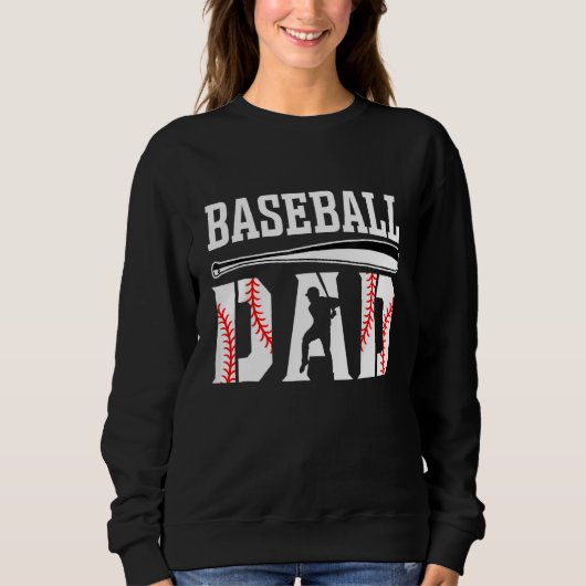 Dad Of Ballers Softball Baseball Player Dad Father Trui (Voorkant)