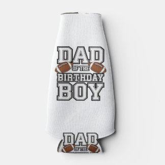 Dad of the Birthday Boy Football Lover Family birt Flesjeskoeler