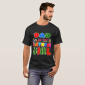 Dad Of The Birthday Girl Melon Family Matching Fun T-shirt (Voorkant volledig)