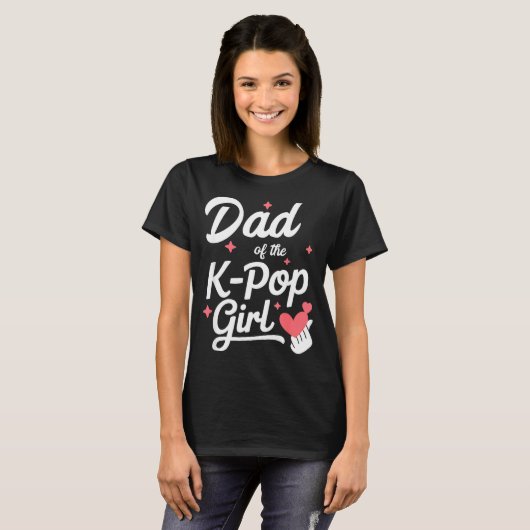Dad Of The K P Girl K-p Fashion Men  T-shirt (Voorkant volledig)