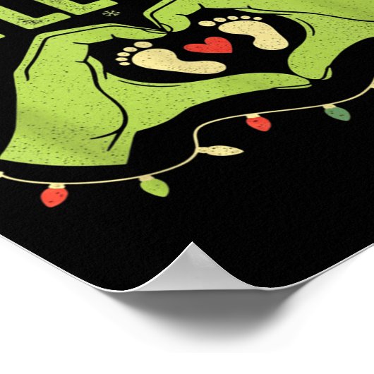 Dad Of The Little Who Qoute Christmas Pregnancy An Poster (Hoek)