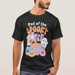 Dad of the Spooky One Hippie Halloween T-shirt