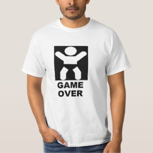 DAD OM 'GAME OVER' ZWANGERSCHAP TE ZIJN T-SHIRT