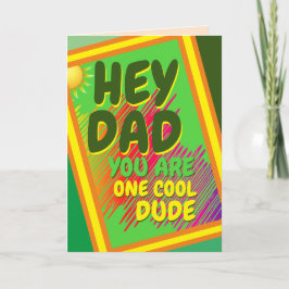 DAD - One Cool Man Kaart