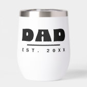DAD Opgericht in 20XX Modern Minimaal RVS (Achterkant)