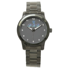 DAD Oversized zwart armbandhorloge Horloge