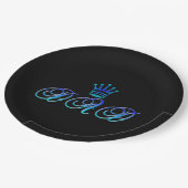 DAD Papieren Borden 9 inch Papieren Bordje (Gekanteld)