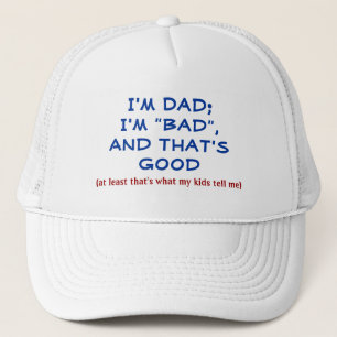 DAD PET /"MIJN DAD IS 'BAD' EN DAT IS GOED"