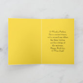 Dad Pharaoh Happy Birthday Kaart (Binnen)