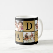 DAD Photo Collage Coffee-Mok Koffiemok (Voorkant rechts)