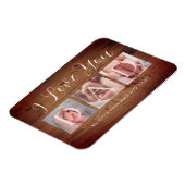 DAD Photo Collage Vaderdag Magneet (Linkerzijde)