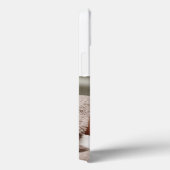 Dad Photo dark blue text  iPhone Case (Achterkant / Rechts)