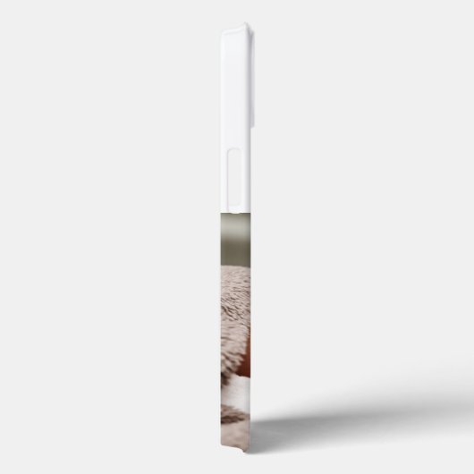 Dad Photo dark blue text  iPhone Case (Achterkant / Rechts)