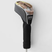 Dad Photo Established Golfheadcover (Schuin)