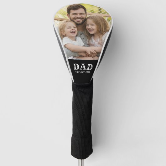 Dad Photo Established Golfheadcover (Voorkant)
