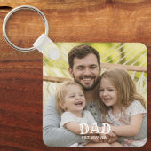 Dad Photo Established Sleutelhanger