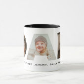 Dad Photo Father's day Collage Mug Mok (Midden)