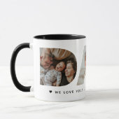Dad Photo Father's day Collage Mug Mok (Links)