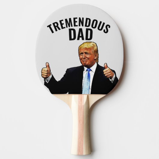 DAD PING PONG PADDLES, TRUMP TREMENEUUS DAD TAFELTENNISBATJE (Voorkant)