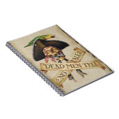 Dad Pirate Spiral Notitieboek (Rechterzijde)