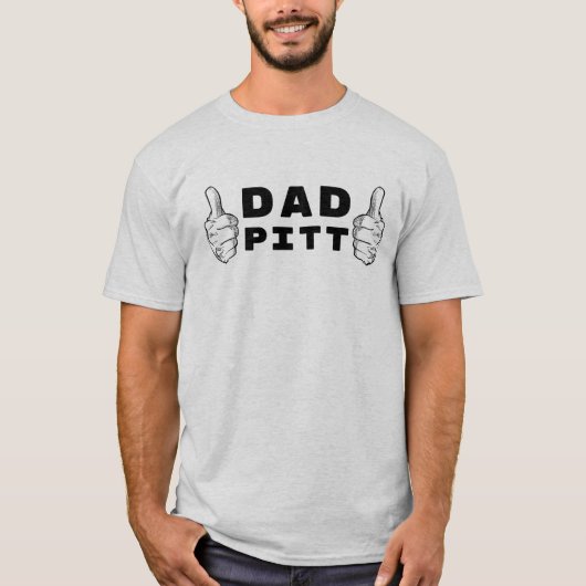 Dad Pitt duimt T-shirt op (Voorkant)