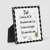 DAD-PLAQUE FOTOPLAAT (Voorkant)