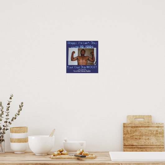 Dad Poster (Keuken)