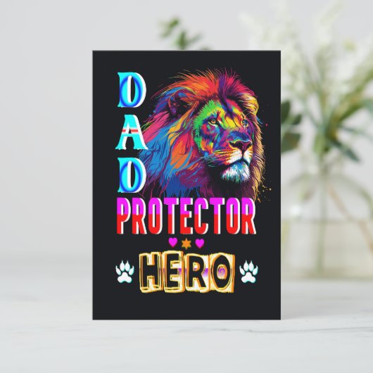 Dad Protector Hero (Staand voorkant)