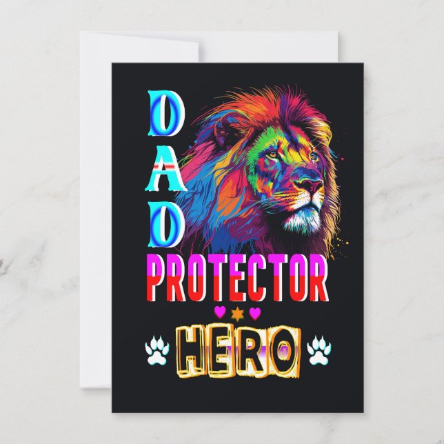 Dad Protector Hero (Voorkant)