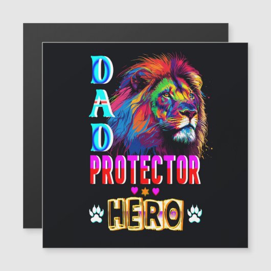Dad Protector Hero (Voorkant / Achterkant)