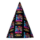 Dad Protector Hero Feesthoedjes (Voorkant)