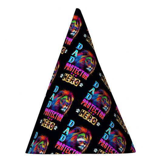 Dad Protector Hero Feesthoedjes (Rechts)