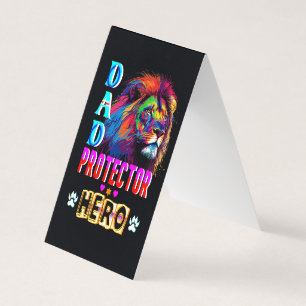 Dad Protector Hero Kaart