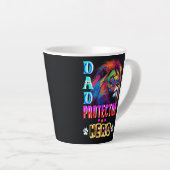 Dad Protector Hero Latte Mok (Rechterhoek)