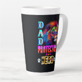 Dad Protector Hero Latte Mok (Rechterhoek)