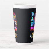 Dad Protector Hero Latte Mok (Voorkant)