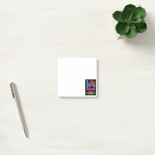 Dad Protector Hero Post-it® Notes (Kantoor)
