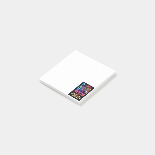Dad Protector Hero Post-it® Notes (Schuin)