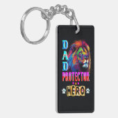 Dad Protector Hero Sleutelhanger (Voorkant Links)