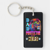 Dad Protector Hero Sleutelhanger (Voorkant)
