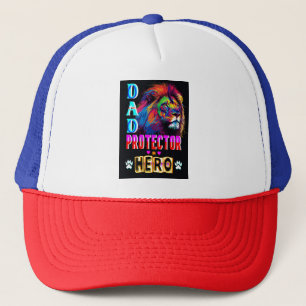 Dad Protector Hero Trucker Pet