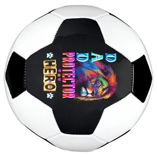 Dad Protector Hero Voetbal (Gedraaid)