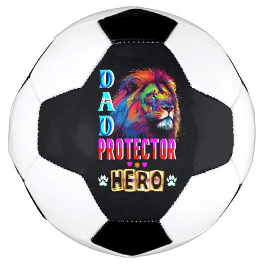 Dad Protector Hero Voetbal (Voorkant)