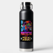 Dad Protector Hero Waterfles (Voorkant)