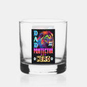 Dad Protector Hero Whisky Glas (Voorkant)