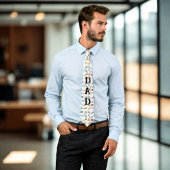 "DAD" Quote Collectie DIY Enthusiast's Tools Stropdas