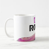 ** Dad Rocks Lapidary Agate Stone Koffiemok (Links)