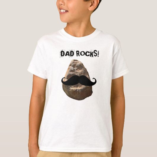 DAD ROCKS! T-SHIRT (Voorkant)