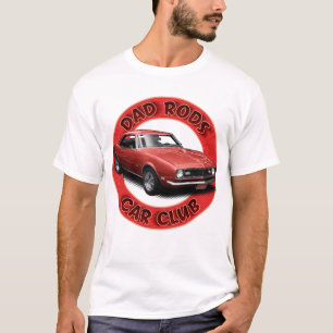 Dad Rods Car Club Rode Camaro T-shirt