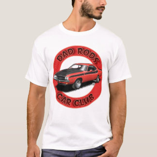 Dad Rods Car Club Rode Challenger T-shirt